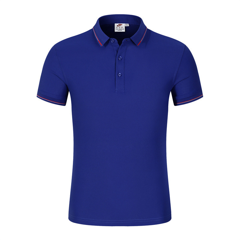 TYF1688#사파이어 블루 스트립 면 60% 속건성 섬유 40%