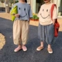 韩国印花男女宝宝休闲裤