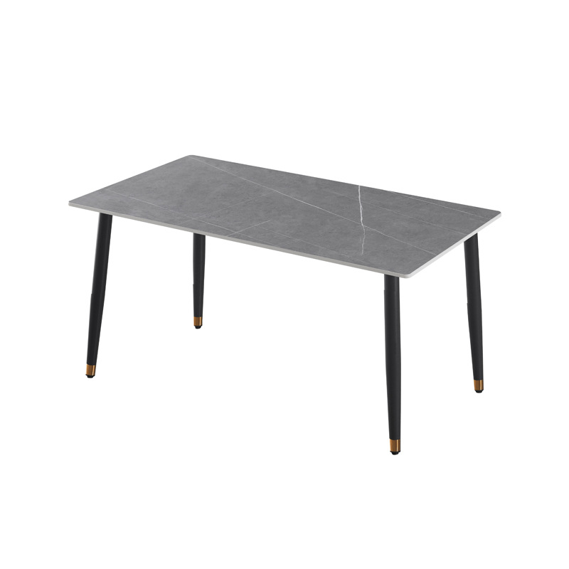 Piernas doradas-mate Armani gris con borde recto