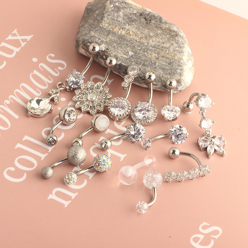 Pointed titanium steel lip stud product view