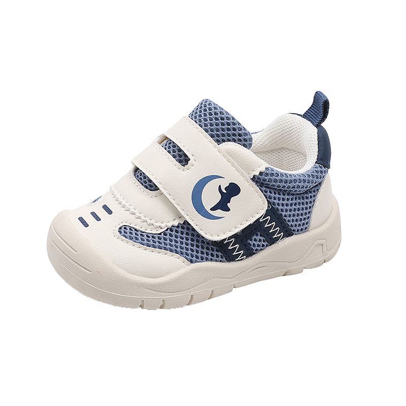 Zapatos para bebés pequeños, primavera de 2025, nuevos zapatos para niños con suela blanda de malla, zapatos para niñas y bebés transpirables