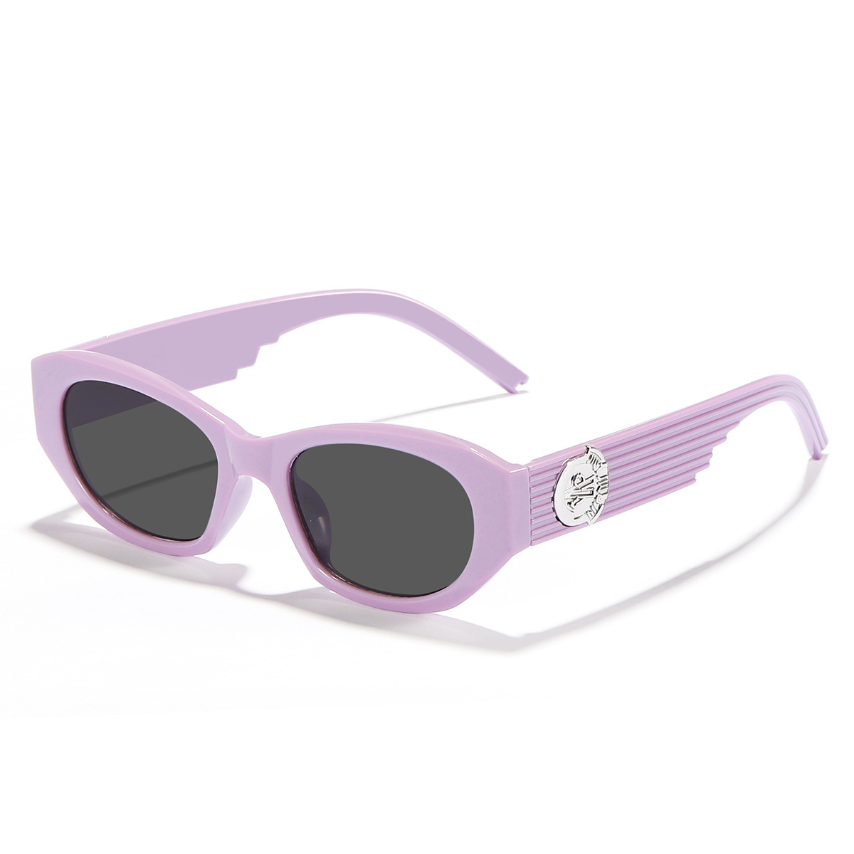 Alta calidad nuevo estilo europeo y americano retro pequeño marco y2g estilo contraste color moda todo-juego gafas de sol