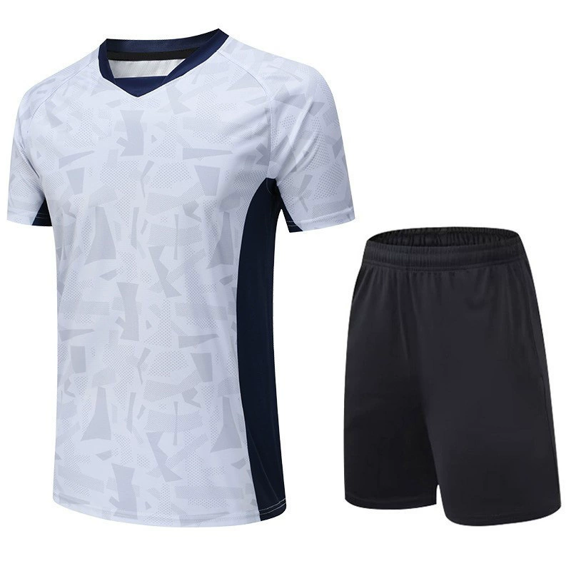 2025 новый корейский костюм для бадминтона летняя мужская и женская спортивная топ быстро сухой и дышащий с короткими рукавами