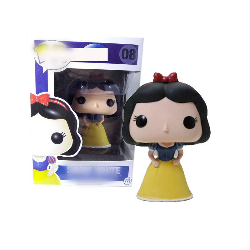 Bella y la bestia viuda negra payaso princesa muñeca caja ciega mano al por mayor pop