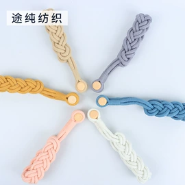 窗帘绑带;窗帘扣;流苏、穗