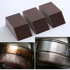 ナノエメリースポンジマジックワイプキッチンクリーニングワイプ食器洗いブラシ鍋底黒汚れ除去錆汚れ除去スペシャル