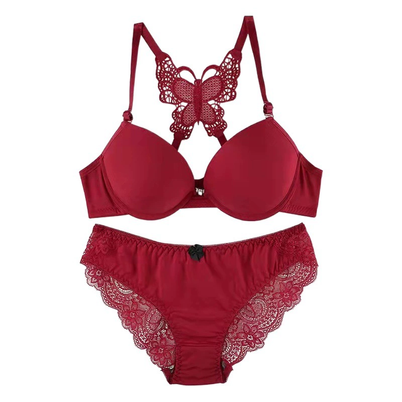 Трансграничная Внешняя торговля Передняя Пряжка со стальным кольцом средней толщины бюстгальтер-бабочка на спине костюм съемный двойной плечевой ремень Традиционный бюстгальтер