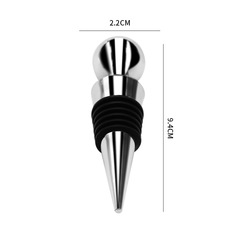 Creative heart-shaped wine stopper, wine bottle stopper, red wine stopper, wine preservation stopper, champagne bottle stopper, beer stopper