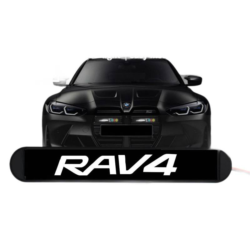 Nuevo automóvil parrilla delantera colorida lámpara de red media LED CAMRY / VIOS luz diaria universal lámpara de red media pequeña