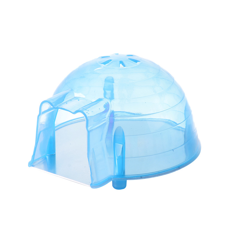 Casa de hielo de hámster de verano, casa de disipación de calor, ninedo de hámster, ninedo de refrigeración de mascotas, suministros de hámster
