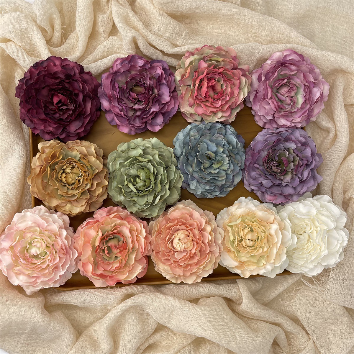 Elegant Sweet Women's Flower Polyester Cloth Hair Clip display picture 4