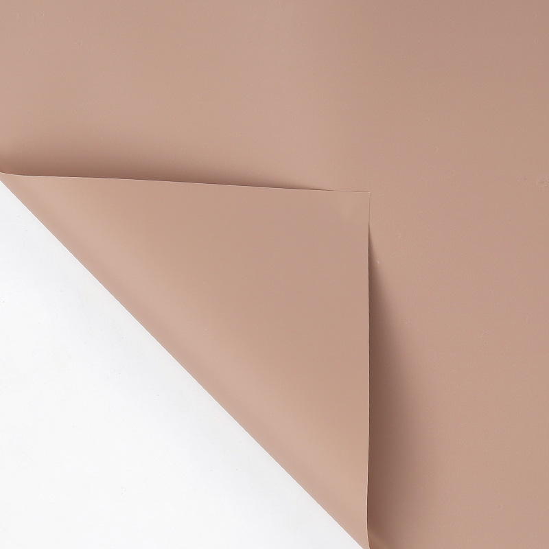 Papel de color sólido estilo coreano papel de regalo de flores macaron monocromo Ouya papel ramo de rosas papel de regalo de flores tienda de flores florales