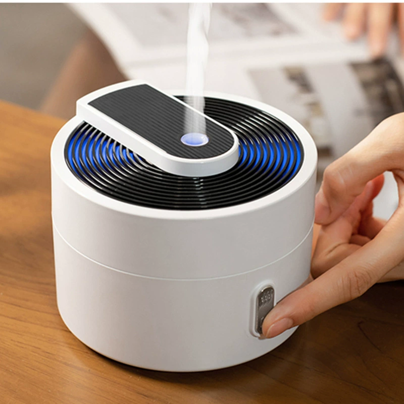 Handheld humidifier, table oil for bedroom, creative aromatherapy, lights