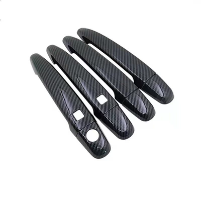 Carbon Fiber Pattern Car Door | Other Automotive Exterior Supplies - handle-single-hole-2-smart-carbon-fiber-pattern