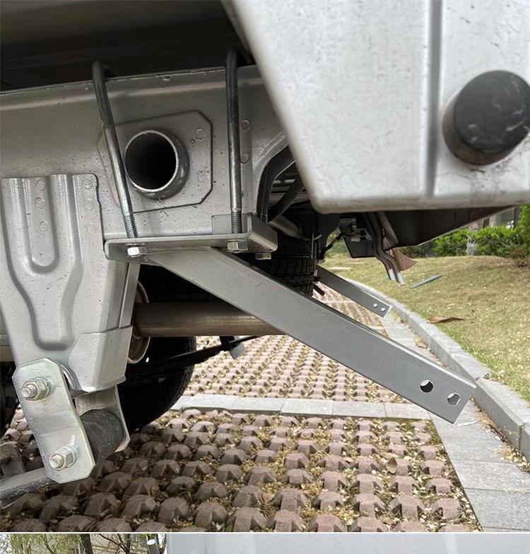 Wuling Rongguang Small Card New Card Single Row Double Row Foot Pedal Rear Bumper Thickened Anti-collision Beam Rear Bang Modification Accessories