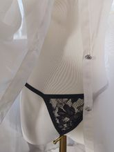 性感激情诱惑情趣内衣情趣女士透明镂空性感内裤露PP蕾丝T裤