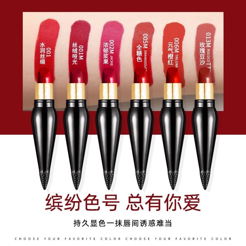 萝卜丁口红cl女王权杖001m哑光滋润唇膏礼盒七夕情人节生日礼包邮|undefined