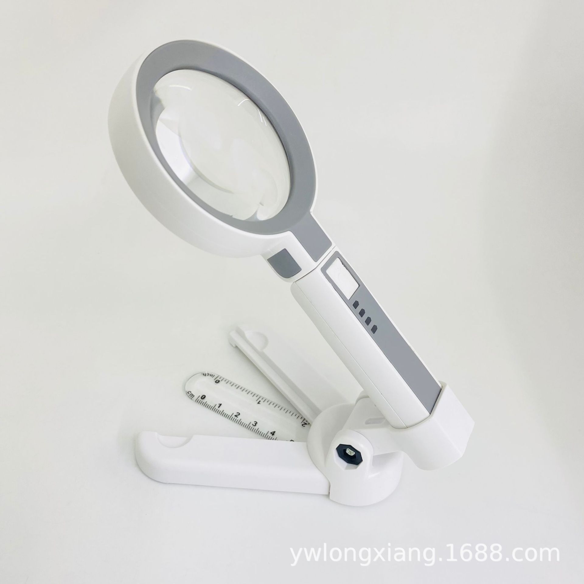 NO.DH55SC  触摸型开关 14LED  充电款 台式手持多功能放大镜