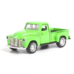 1:32 pickup truck alloy car model car children's toy Xiaohong goes to deliver the same toy, no picture book