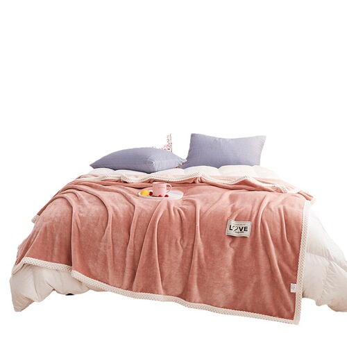 Milk Velvet Blanket Thickened Warm Gift Blanket Nap Flannel Blanket Cover Children's Blanket Manufacturer Wholesale