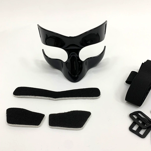 Black basketball mask