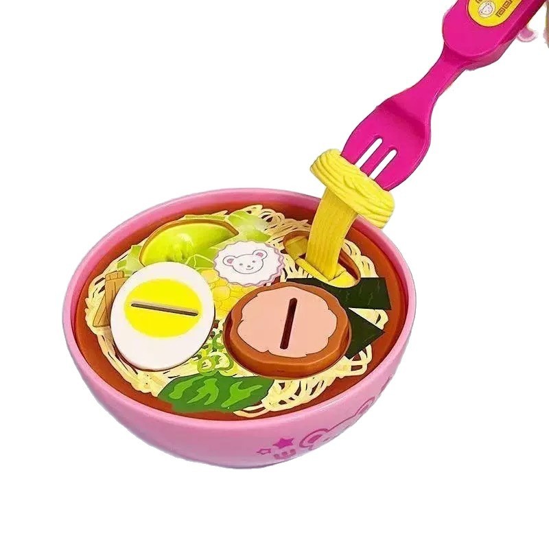娃娃拉面套装午餐盒布丁咪喂食物玩具童年过家家玩具日式套餐批发|undefined