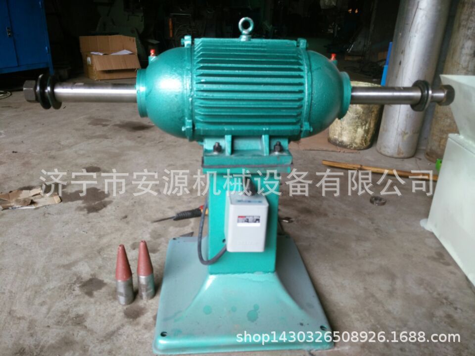 4KW平头尖头互换式抛光机  工业高脚抛光机    大功率电动抛光机