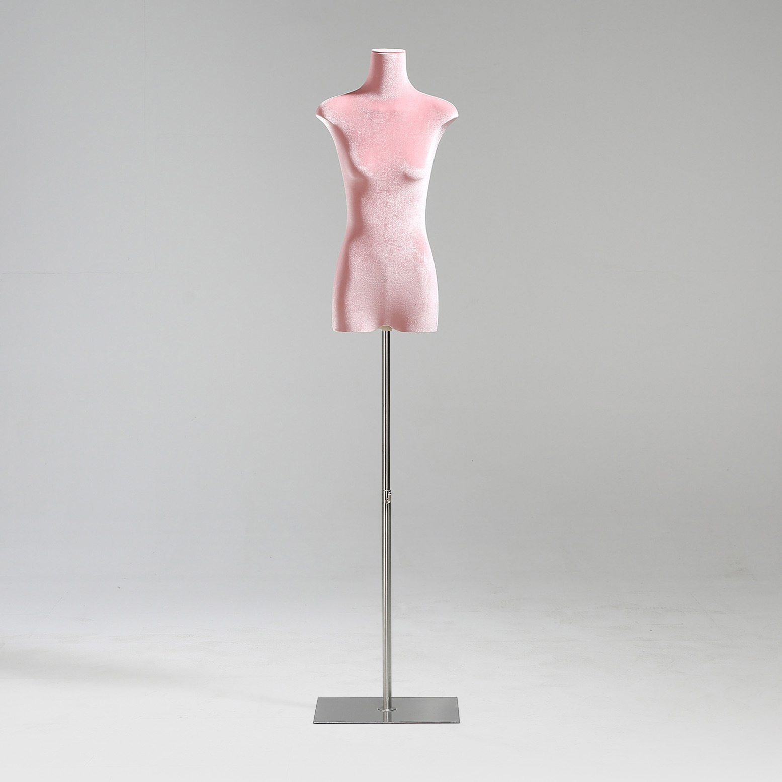 Modelo de tienda de ropa estante de exhibición de terciopelo pecho plano cuerpo plano ropa de mujer modelo de busto accesorios ventana estante modelo de plataforma image 38