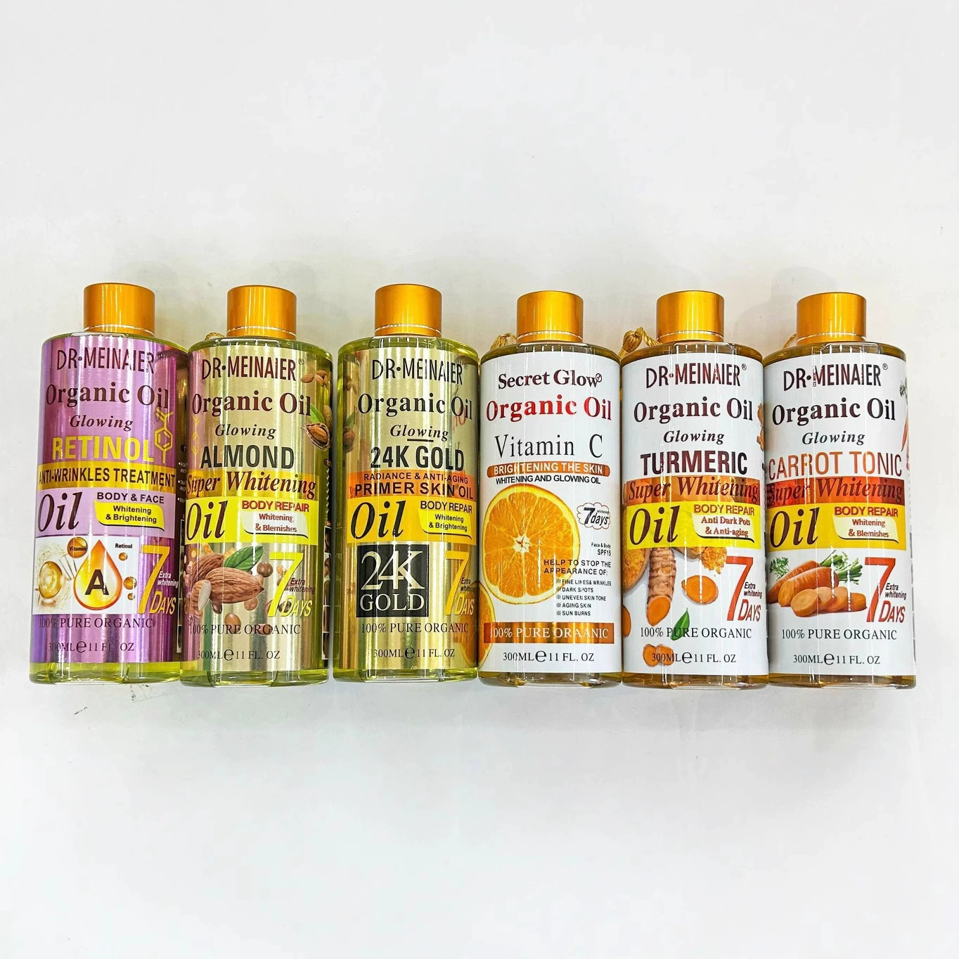 Трансграничные органические бахромы Миндальное массажное масло 300 мл VC морковь для лица массажное масло оптовая продажа