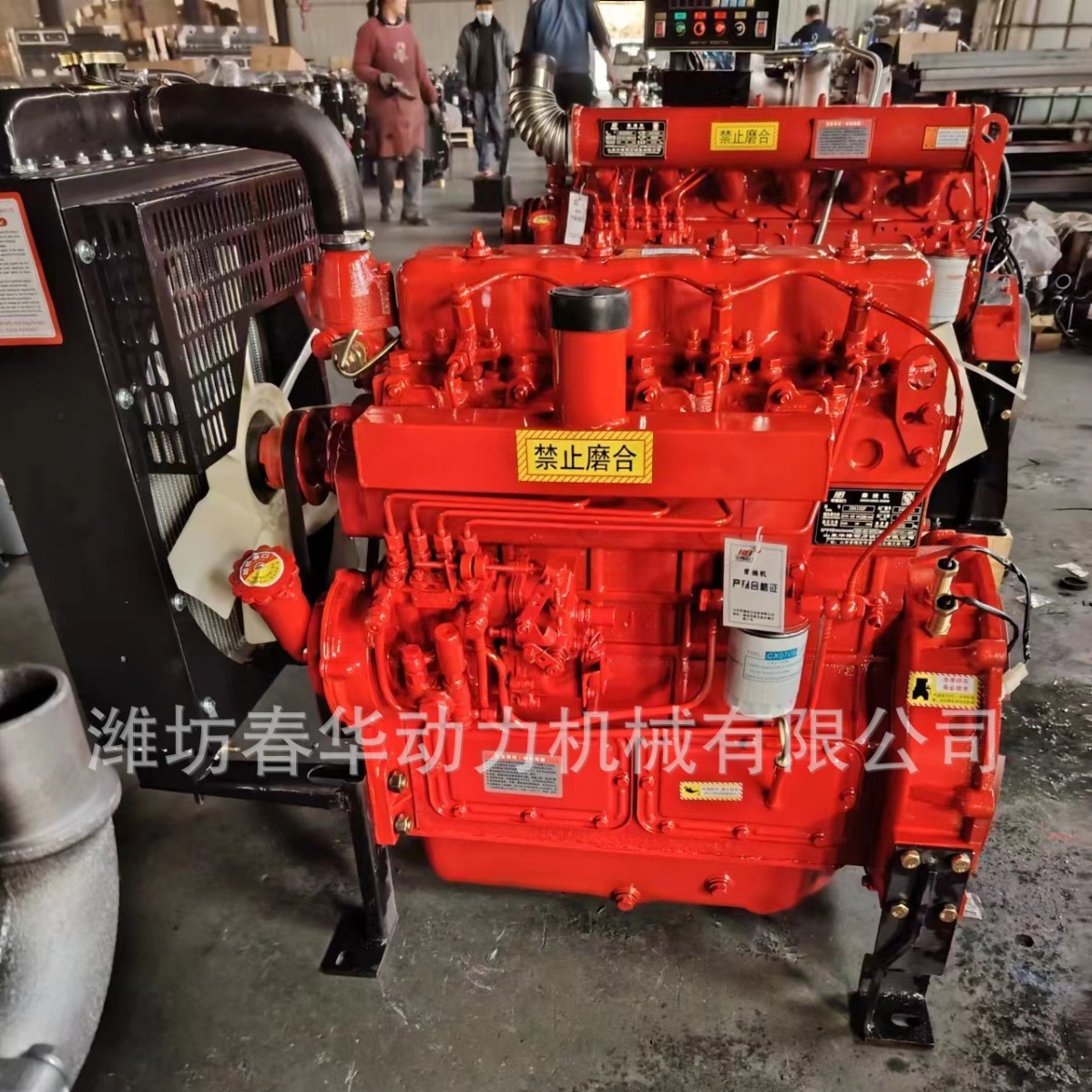 潍柴水泥罐车用ZH4102柴油机 消防泵用柴油机 消防泵柴油机出口