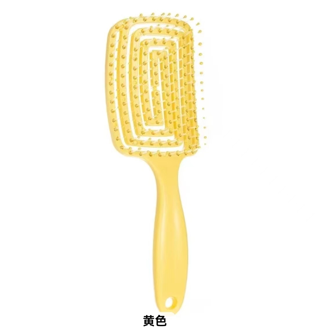 Желтая расческа