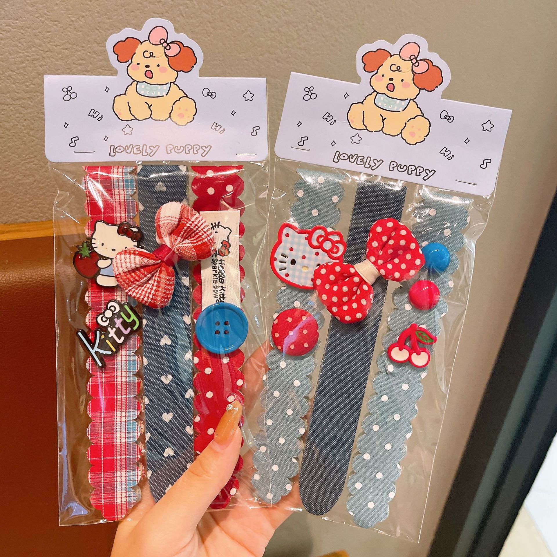 Children's Magic Sticker Cartoon Hair Clip for Little Girls, Cute Bangs Sticker for Girls, Hair Styling Tool That Doesn'T Damage Hair, Hairpin