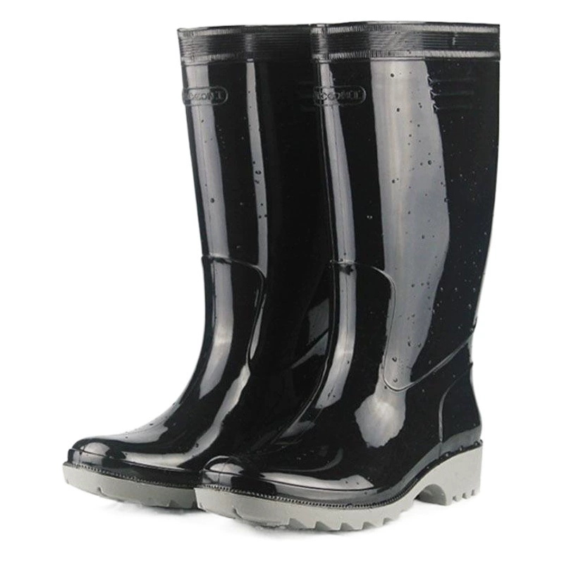Обувь для пищевой фабрики Golden Oak Labor, обувь от дождя с высоким длинным стволом, белые кухонные износостойкие Нескользящие промышленные резиновые сапоги, Водная обувь для борьбы с наводнениями