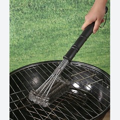 焼き網洗浄ブラシステンレス鉄線鋼線ブラシ焼きグリルグリルグリル鋼ブラシ専用洗浄ツール