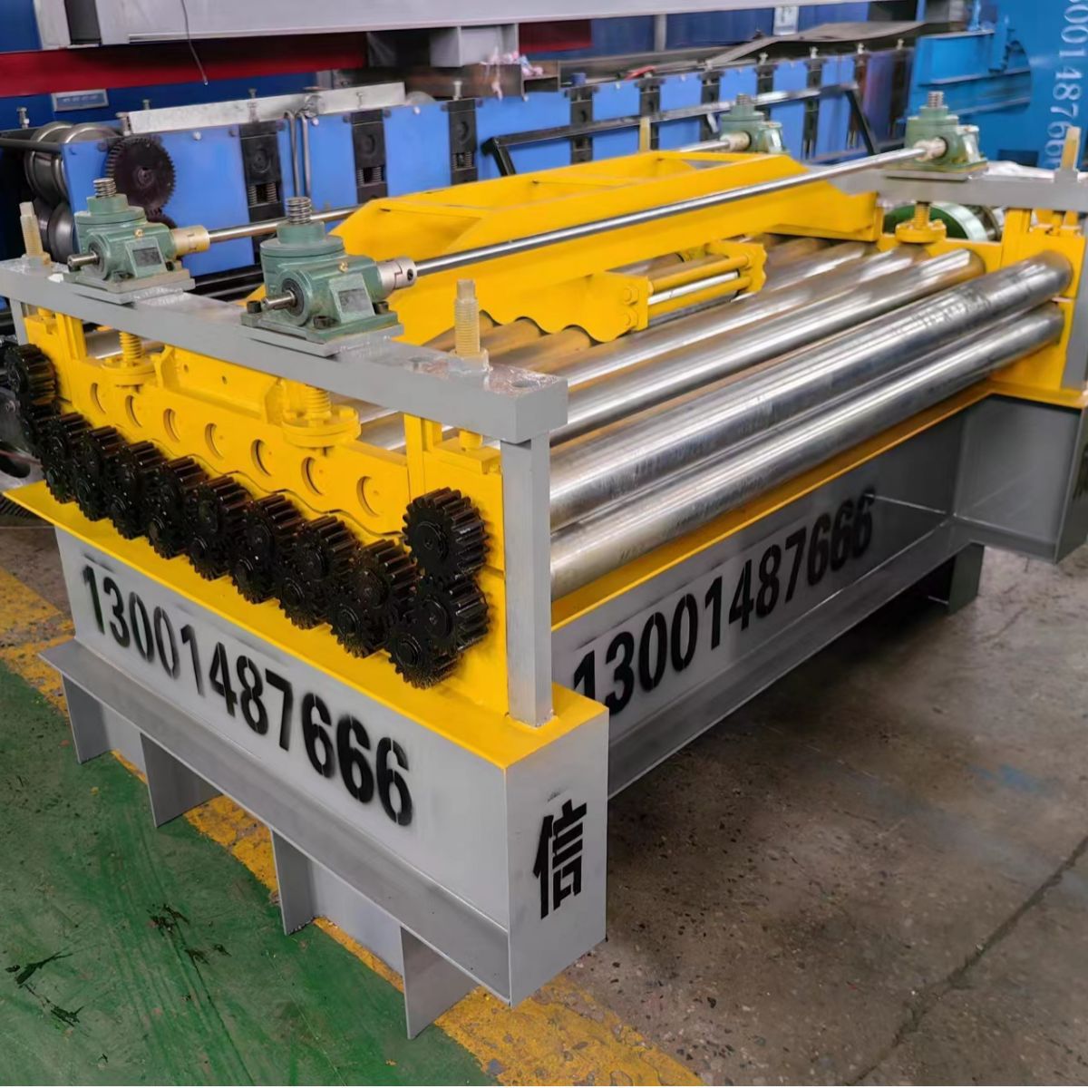 电动钢板校平机罐板压平机铝板不锈钢板铁板开平机滚平机平板机