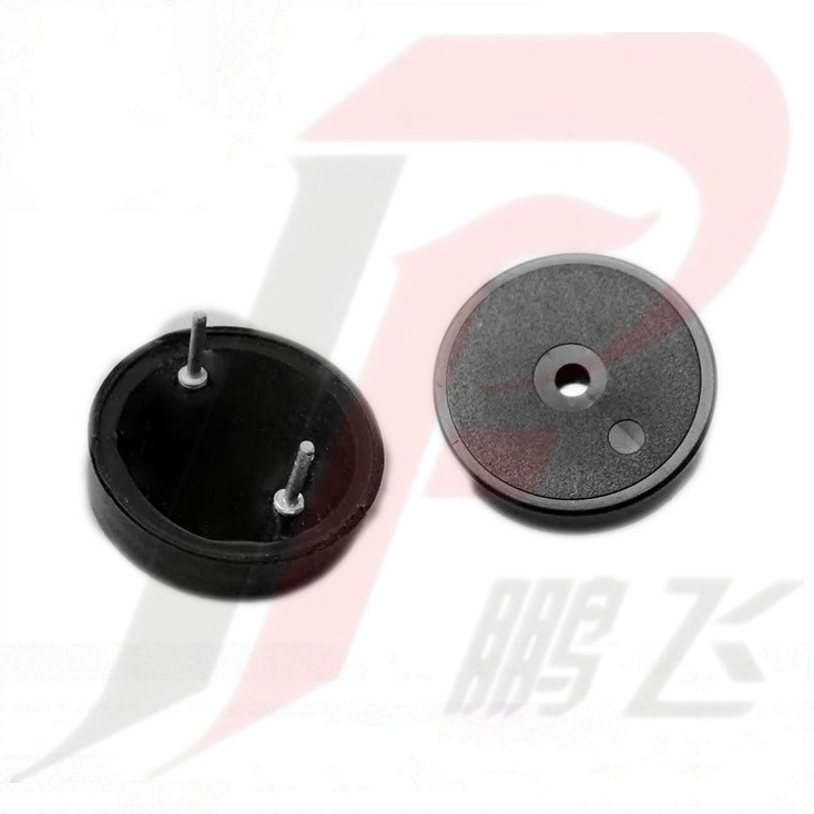 厂家批发压电无源17MM*4.5MM蜂鸣器1745圆针针脚距10/3V-12V