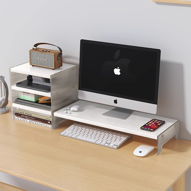 Display pad base computer office desktop elevated display shelf display support Shelf shelf screen Display pad base computer office desktop elevated display shelf display support Shelf shelf screen