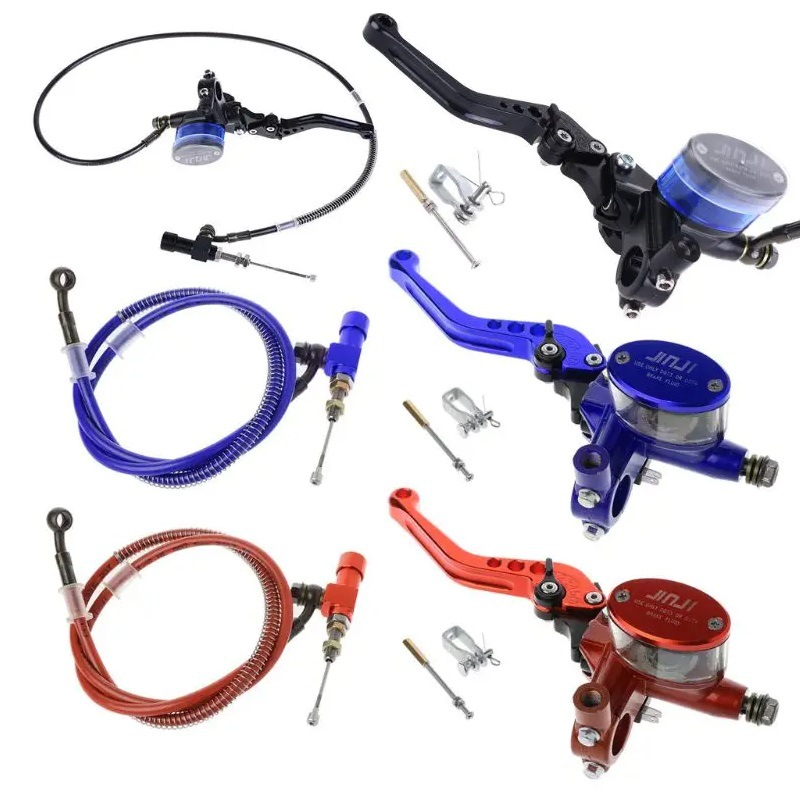 Motorcycle hydraulic clutch kit brake master cylinder for Honda Yamaha Kawasaki Suzuki off-road vehicle
