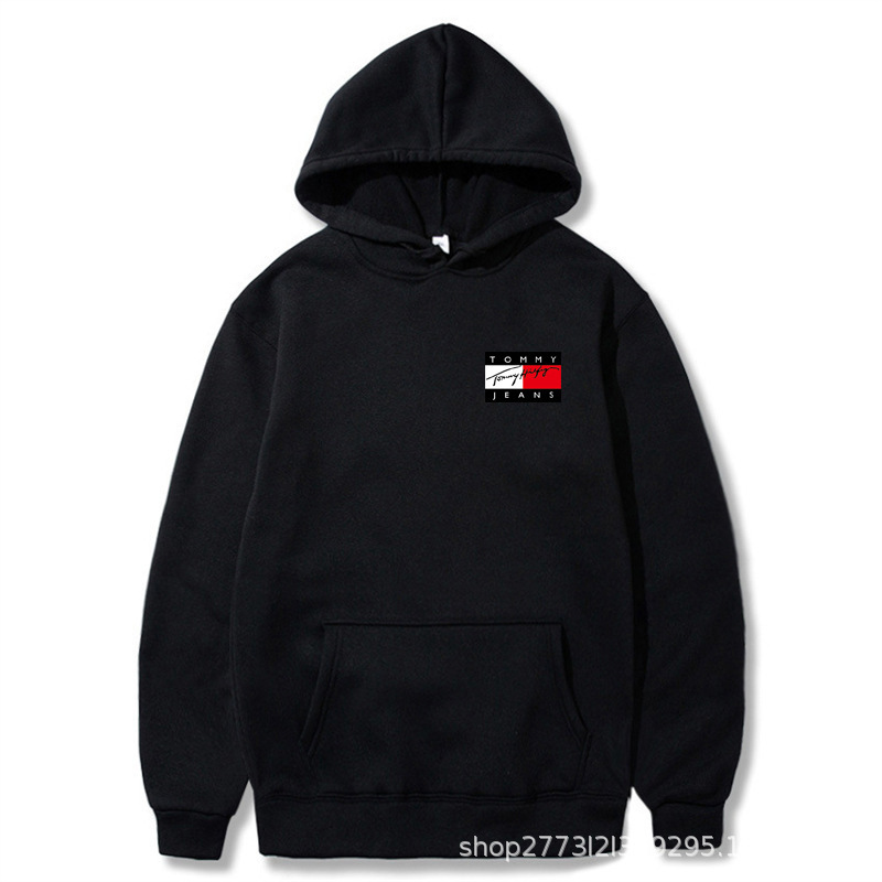 Cross-border Foreign Trade Men's Sweater Autumn and Winter fleece-lined Thickened Fashion Hoodie Men's Sports Casual Men's Jacket