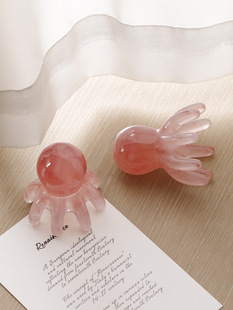 Octopus Massage Comb Octopus Head Massager Portable Scalp Meridian Dredging Handy Gadget Acupoint Head Therapy Small Comb