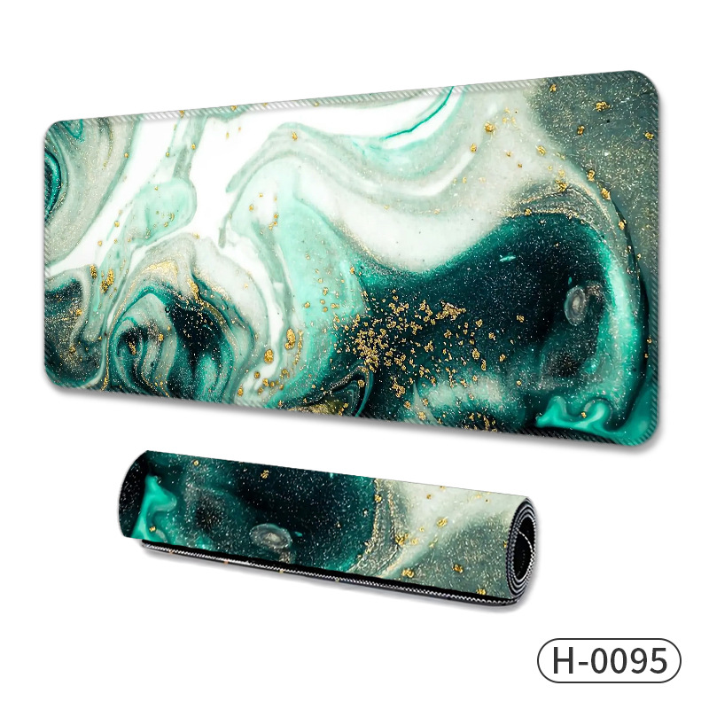 almohadilla de ratón de mármol transfronteriza caliente de oficina aprendizaje almohadilla de escritorio de computadora Amazon exitosa almohadilla de ratón de juego de deportes electrónicos