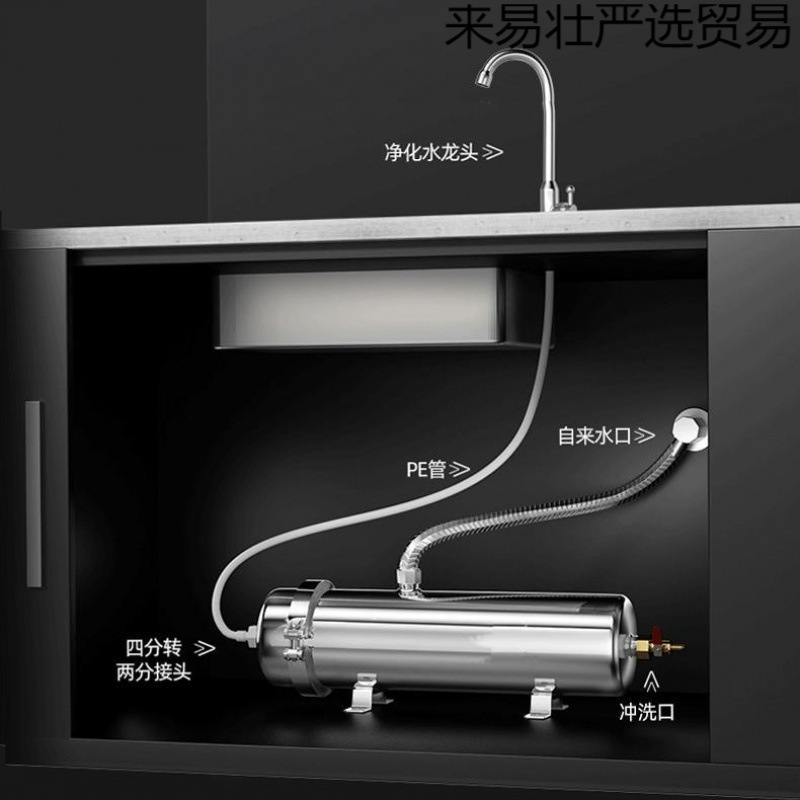 净水器家用厨房净水器直饮净水自来水农村地下水井水全屋过滤器爆|undefined