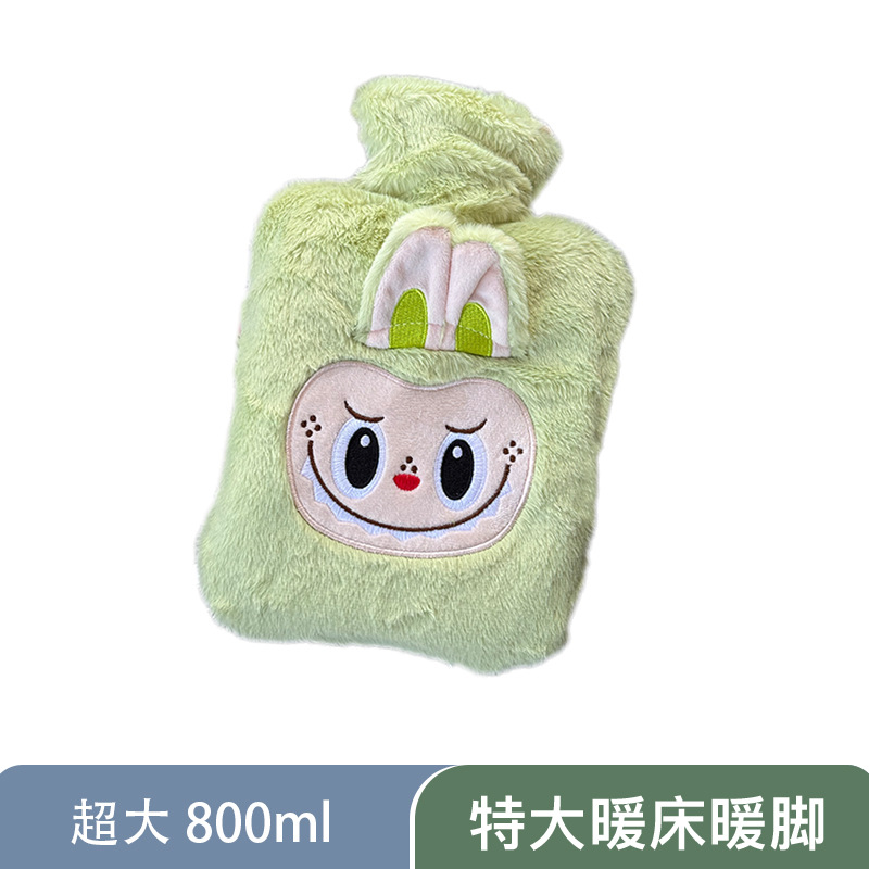 [800ML 그린丨플러시 자수]