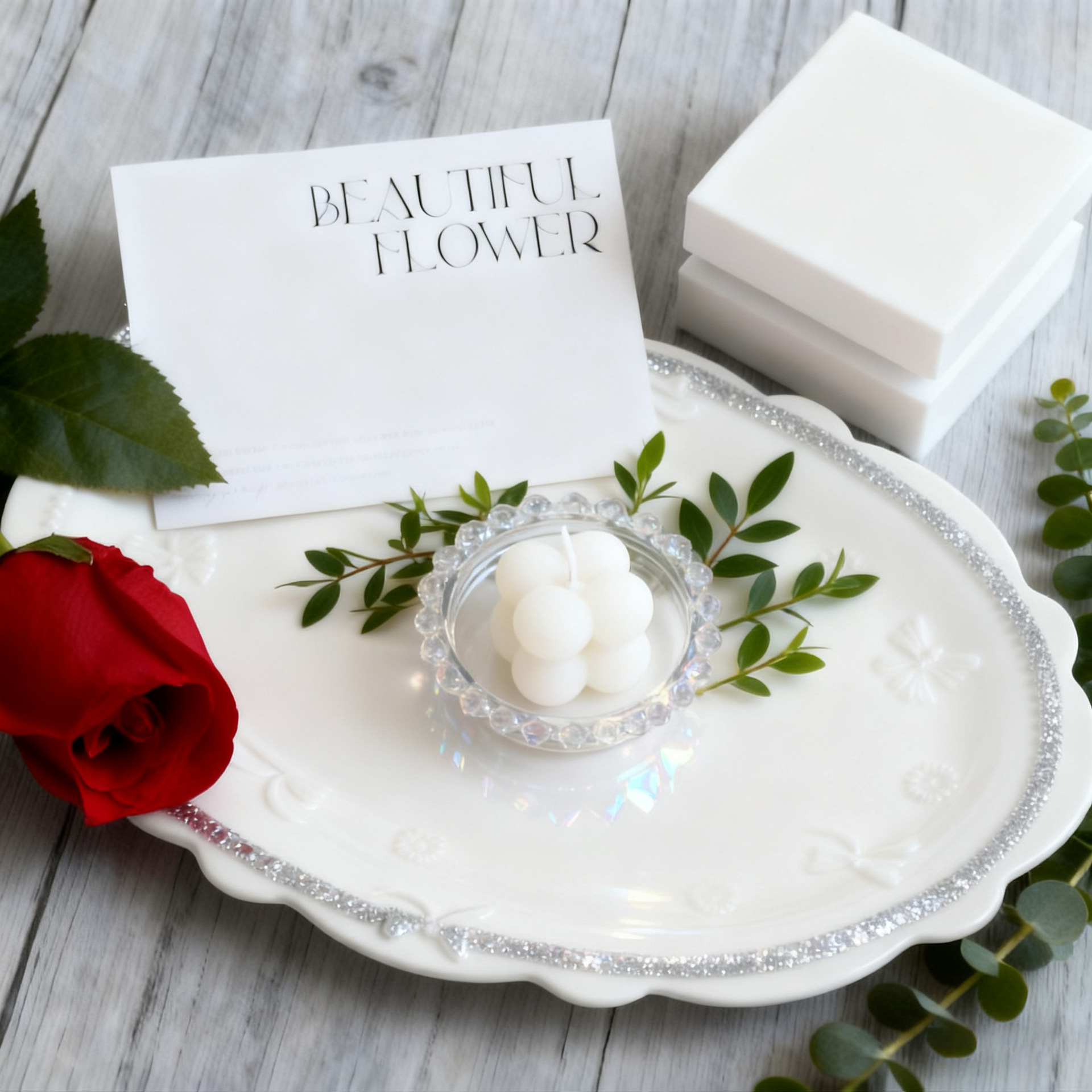 Duftlys i terningform dekorativt til hjemmet og gaveidé_voghion.com