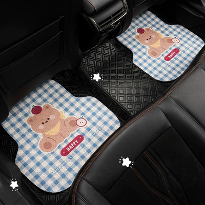 Cartoon Car Floor Mats, Universal Foot Pad