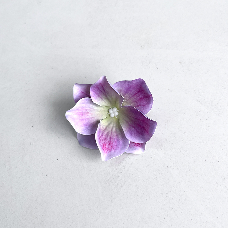 더블 레이어 수국-라이트 퍼플