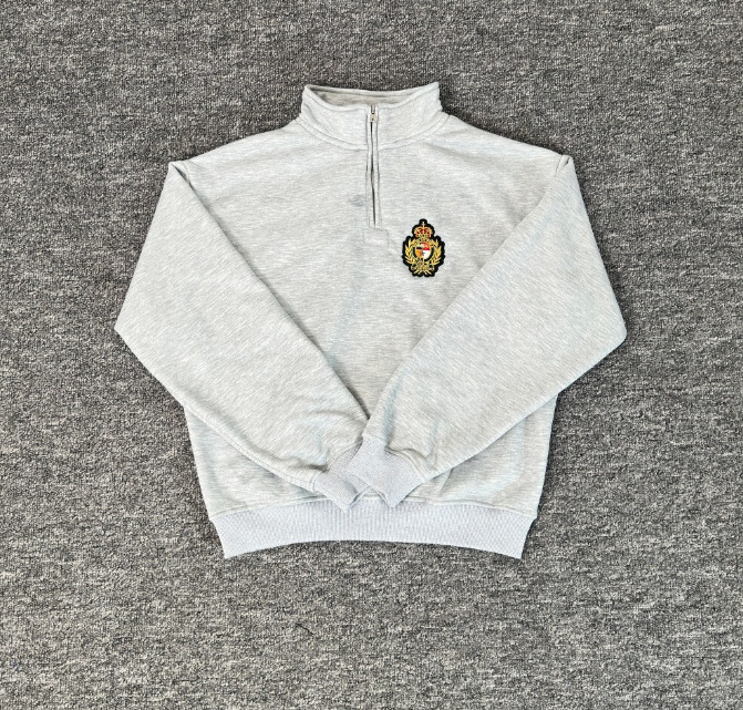 Corteiz marca de moda estadounidense Alcatraz con cremallera sudadera con capucha suelta traje de calle con estampado de letras suéter hombres