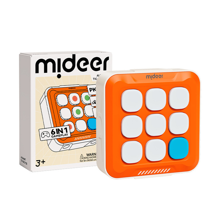 mideer弥鹿井字棋儿童闯关逻辑思维训练专注力打地鼠益智玩具礼物|undefined