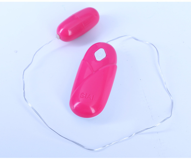 10-Frequency Jumping Egg Vibrator, FM Multi-Mode Massage, Rose Red ABS — detail image 13