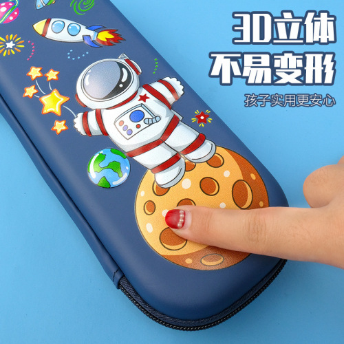 Elementary School Cartoon EVA Stationery Box 3D Three-dimensional Pencil Box Cute Cartoon Creative Children's Multi-Function Pencil Bag